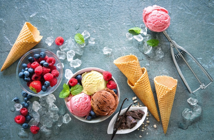 Automat Maszyna do Lodów w 30min Cicha Łatwe Czyszczenie First Austria