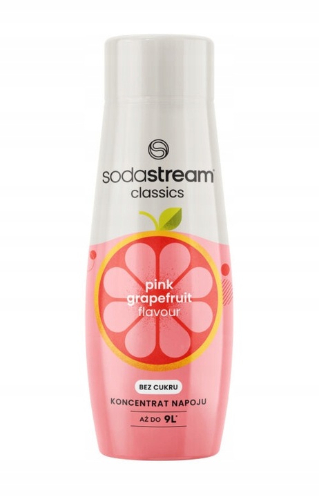 Zestaw Syrop koncentrat Soda Stream PINK GRAPEFRUIT 3x440ml + Torba GRATIS