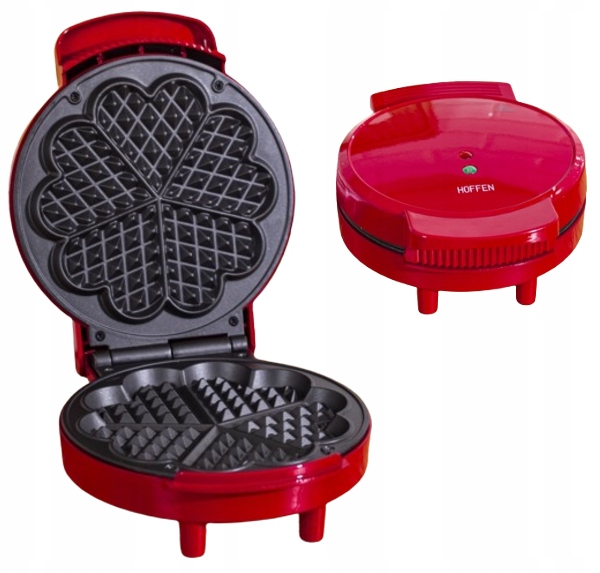 Hoffen Gofrownica SERCA czerwona 1200W