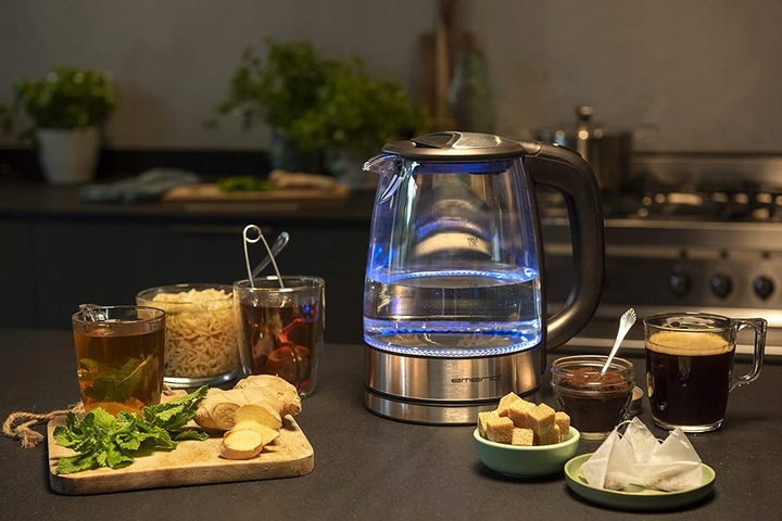 Czajnik elektryczny Emerio WK-119988 2200 W 1,7 l bezbarwny