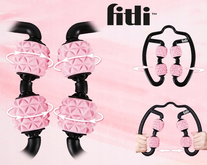 MASAŻER DO CIAŁA ANTYCELLULITOWY RĘCZNY ROLLER