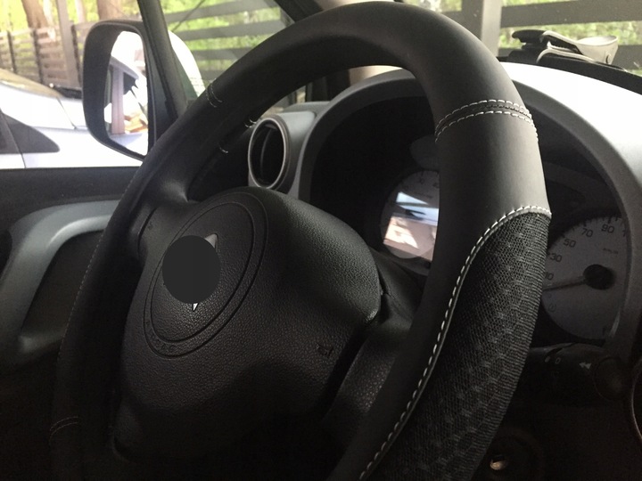 VW Passat B5 B6 B7 Golf 4 5 6 7 Tiguan Touran skóra materiał na kierownice