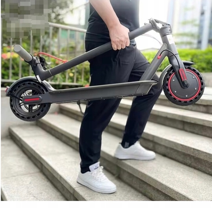 HULAJNOGA ELEKTRYCZNA IPX4 LED 3 TRYBY 500W 125KG 25KM/H 6AH