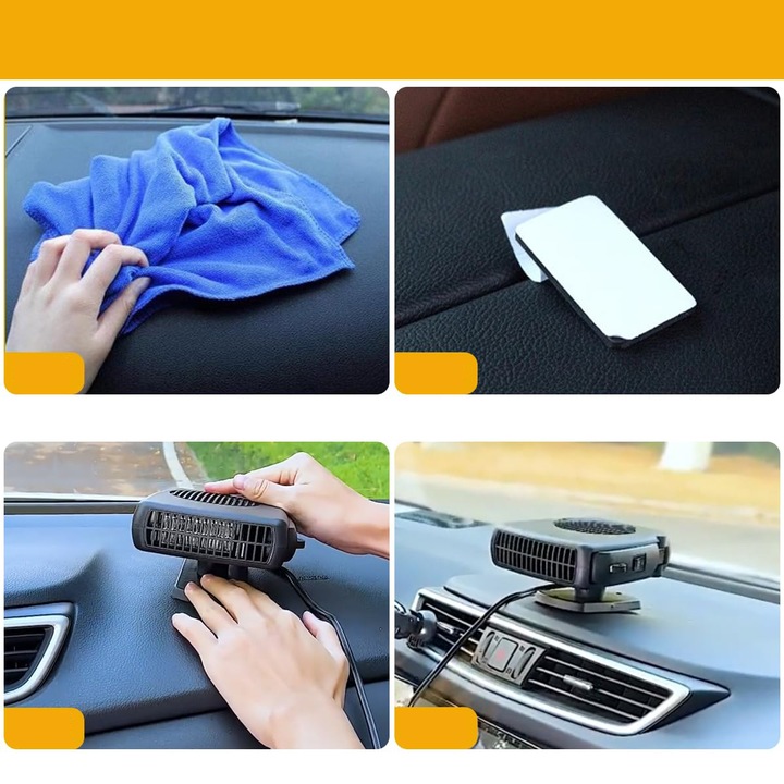 NAGRZEWNICA PODGRZEWACZ FARELKA SAMOCHODOWA GRZEJNIK DO AUTA SZYBY 12V