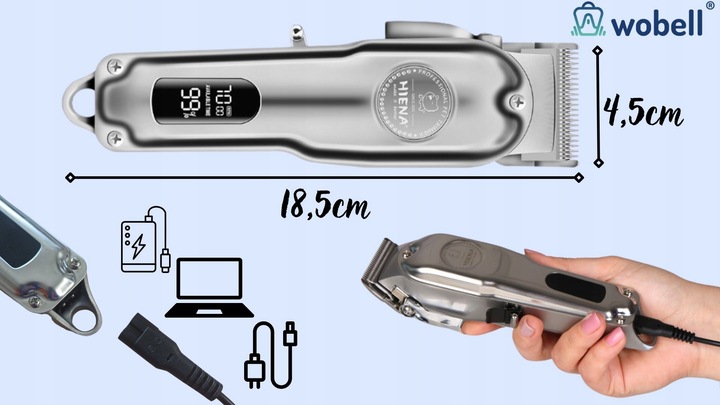 Maszynka do strzyżenia zwierząt dla psa kota golarka cicha profesjonalna