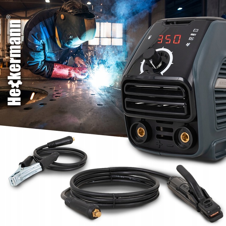 SPAWARKA INWERTOROWA MOCNA IGBT LCD MMA 330A IP21S 85%