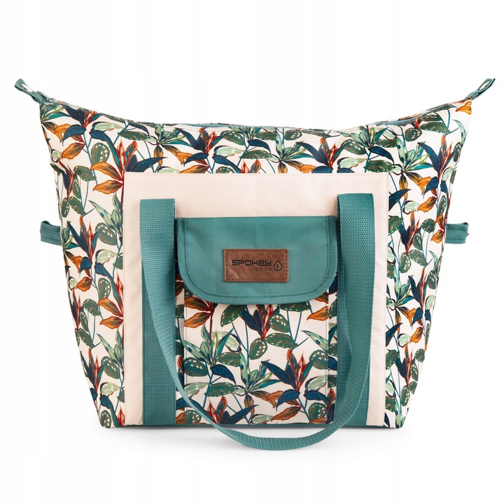 Torba termiczna plażowa z izolacją duża 28 litrów na ramię Spokey ECO WAY