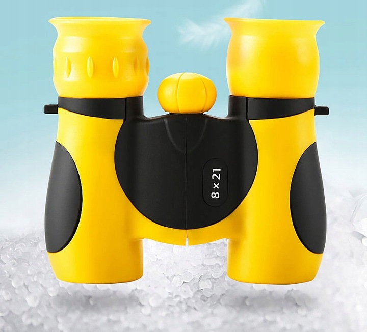 LORNETKA TURYSTYCZNA DO OBSERWACJI DLA DZIECI NIEBIESKA DZIEŃ NOC 8X21 ETUI