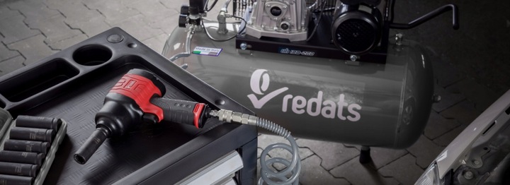 Klucz pneumatyczny udarowy do kół 1/2" REDATS P-160 1500Nm