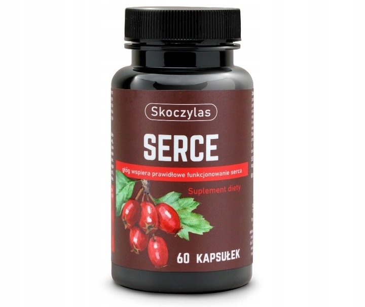 SKOCZYLAS Serce krążenie GŁÓG 60 kapsułek
