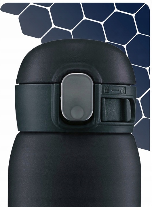 Czarny Kubek termiczny na kawę do samochodu ZOJIRUSHI SM-WA 0,6L japoński