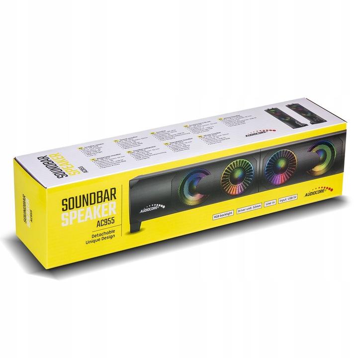 Głośniki komputerowe soundbar Audiocore AC955