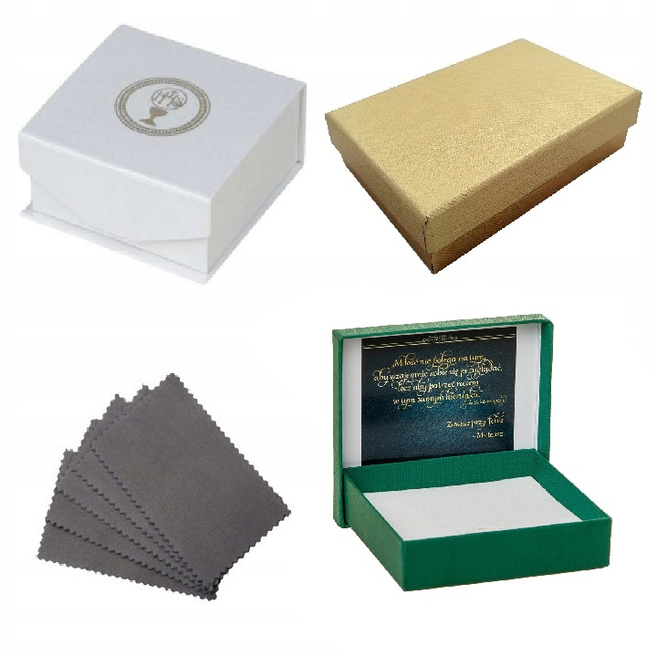 PREZENT NA KOMUNIĘ CHRZEST DLA DZIEWCZYNKI ZŁOTY ŁAŃCUSZEK Z MEDALIKIEM 925