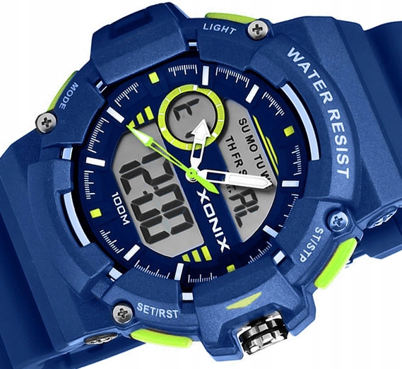 Duży Chłopięcy Zegarek XONIX WR100m Młodzieżowy