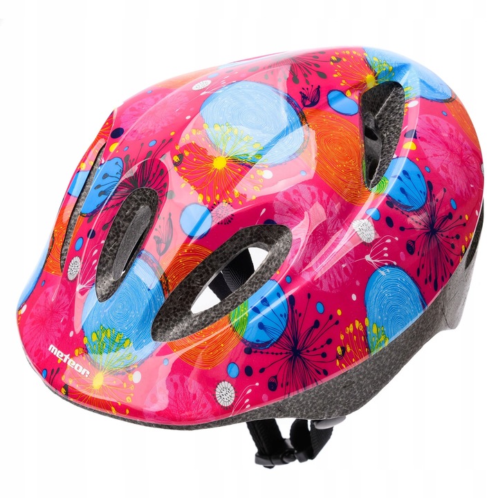 KASK ROWEROWY DZIECIĘCY METEOR KS05 M 52-56 cm