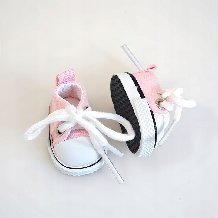 Ubranka dla Lalka 17cm Zestaw ubranek Strój i akcesoria PINK 5 Sztuk