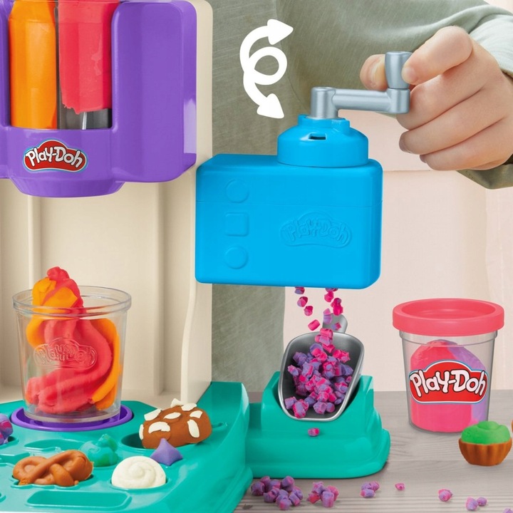 CIASTOLINA Play-Doh Lodziarnia Tęczowe ZAKRĘCONE LODY Zestaw Hasbro G0028