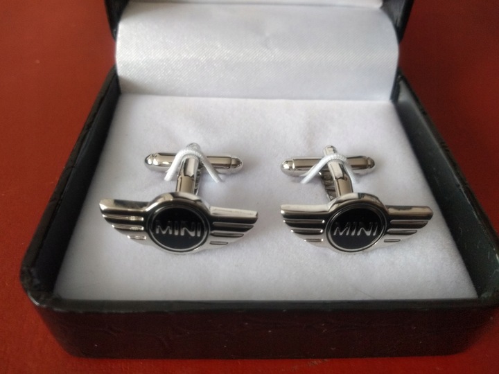 Exciting spinki do mankietów koszuli Mini Morris