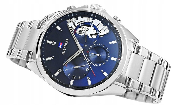 Zegarek męski Tommy Hilfiger na regulowanej bransolecie 5ATM Jakość 1710448
