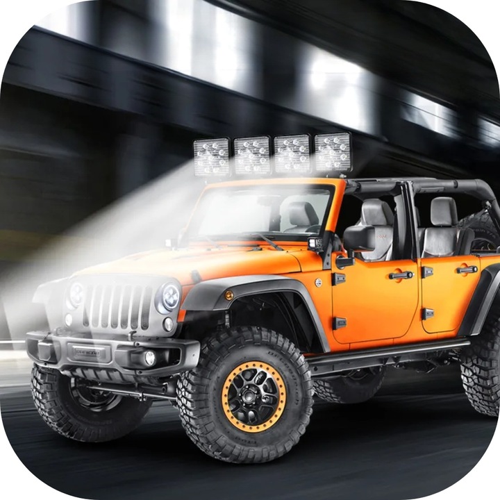 LAMPA LEDOWA ROBOCZA IP 65 SZPERACZ LED 12V LAMPY HALOGENY SAMOCHODOWE