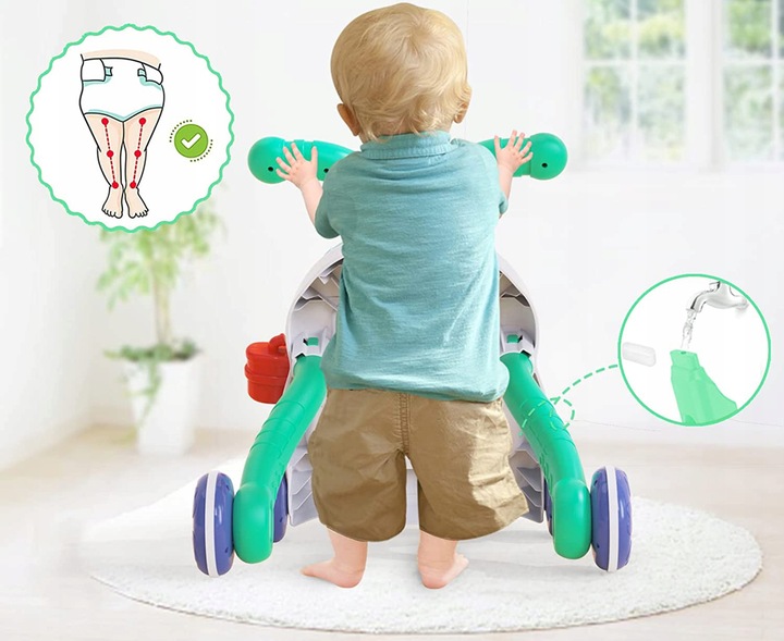 CHODZIK PCHACZ INTERAKTYWNY STOLIK 5w1 EDUKACYJNY