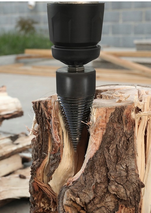 WIERTŁA ŚWIDRY DO ŁUPANIA RĄBANIA DREWNA x2 38-42