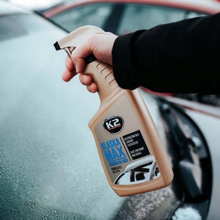 2x K2 ALASKA MAX 700ml Szczotko Skrobaczka Murska Zestaw do Odmrażania Szyb