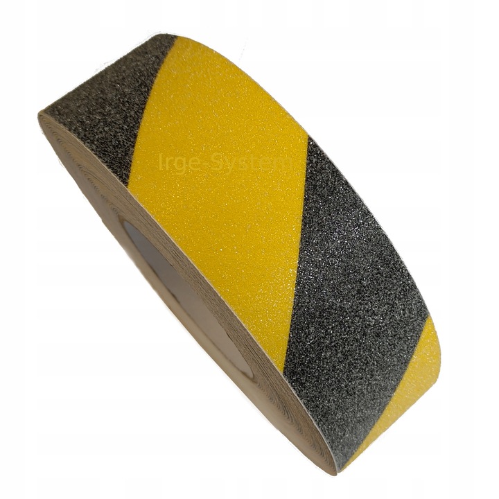 Taśma antypoślizgowa żółto czarna 50mm 18mm