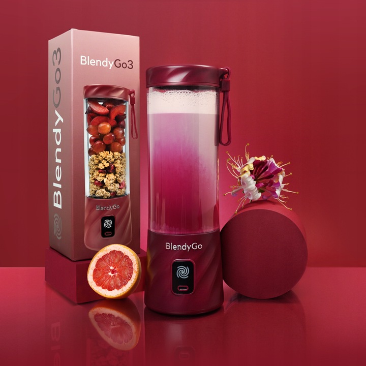 Oryginalny Blender BlendyGo 3 - Bezprzewodowy USB | Blender Nowej Generacji