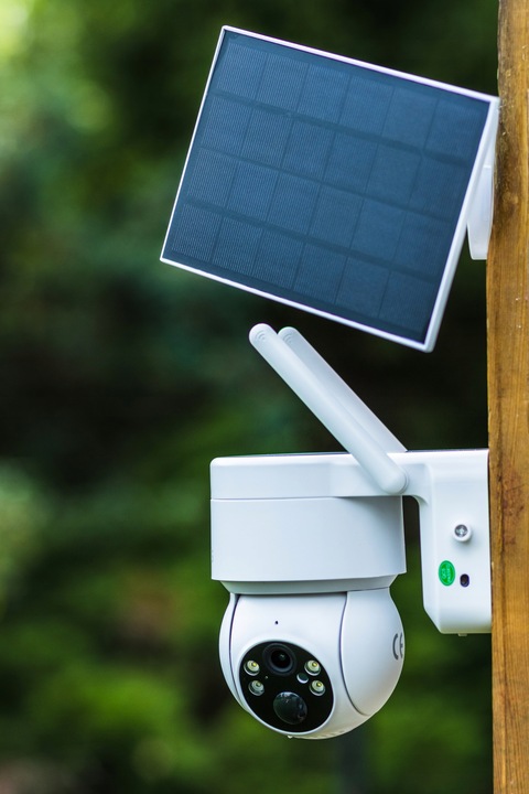KAMERA SOLARNA ZEWNĘTRZNA OBROTOWA IP WIFI 4MPX FULL HD+ DO MONITORINGU