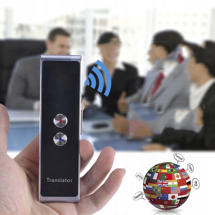 Przenośny Dwukierunkowy Tłumacz do 33+ Języków