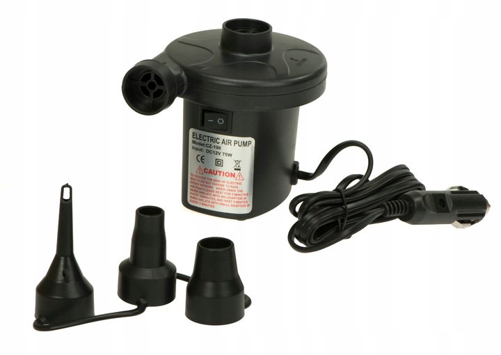 MATERAC DMUCHANY DO SAMOCHODU AUTA ŁÓŻKO DO SPANIA POMPKA POKROWIEC CZARNY