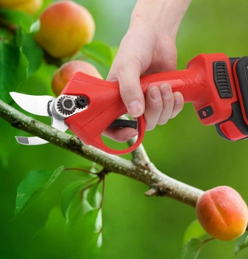 SEKATOR NOŻYCE ELEKTRYCZNY DO GAŁĘZI AKUMULATOROWY 2X BATERIA 30mm 21V