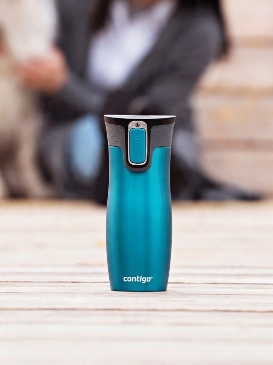 Kubek termiczny Contigo West Loop 2.0 470ml Autoseal - Turkusowy