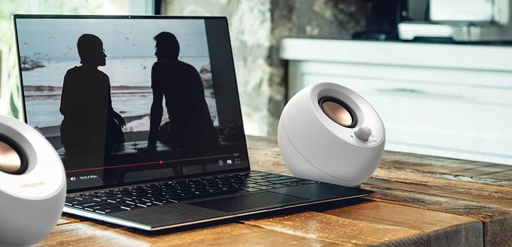 Głośniki komputerowe 2.0 Creative Pebble V3 białe 8 W