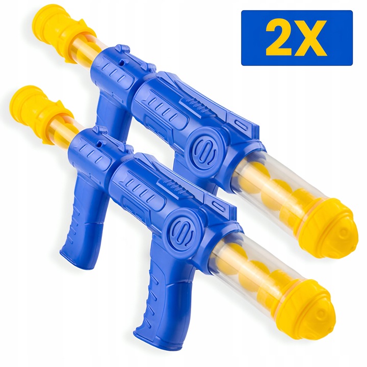 GŁODNA KACZKA STRZELANIE DO CELU KULKAMI GRA ZRĘCZNOŚCIOWA 2 x PISTOLET