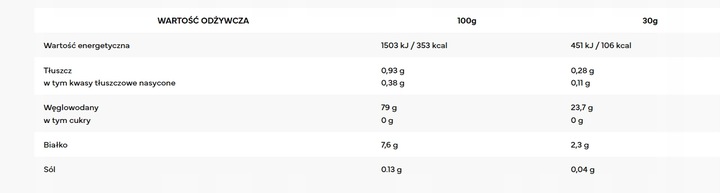 7NUTRITION CREAM OF RICE 1000G WĘGLOWODANY KLEIK RYŻOWY BEZ CUKRU POSIŁEK