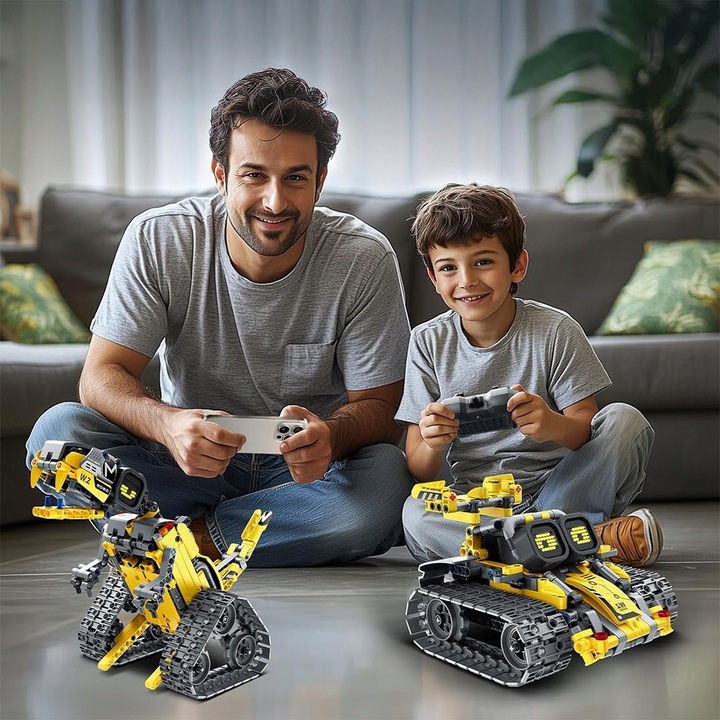 ROBOT PROGRAMOWALNY STEROWANY INTERAKTYWNY KONSTRUKCYJNY APP I PILOT 3W1