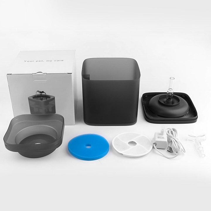 POIDEŁKO FONTANNA DLA KOTA PSA MISKA AUTOMATYCZNE POIDŁO + FILTR 2 LITRY