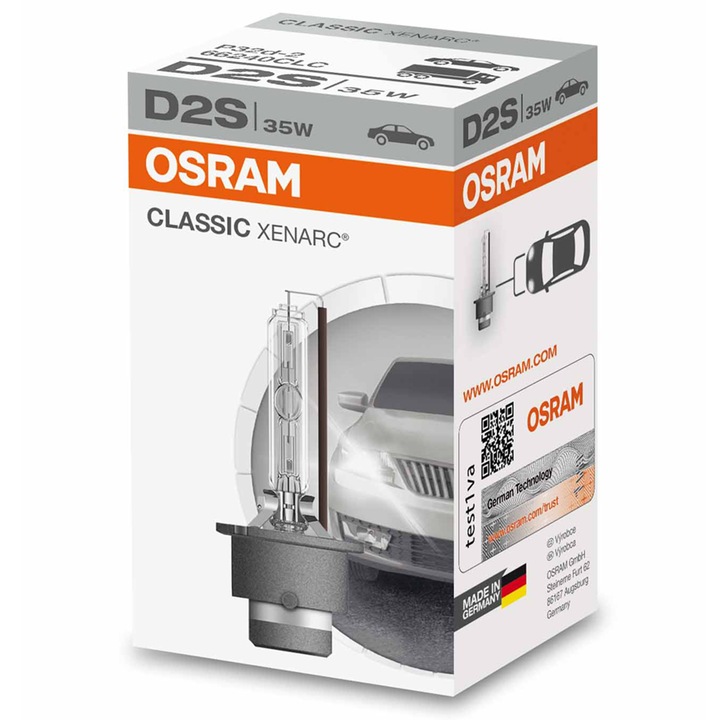 OSRAM D2S XENON KSENON ŻARNIK 66240 4300K - 2SZT