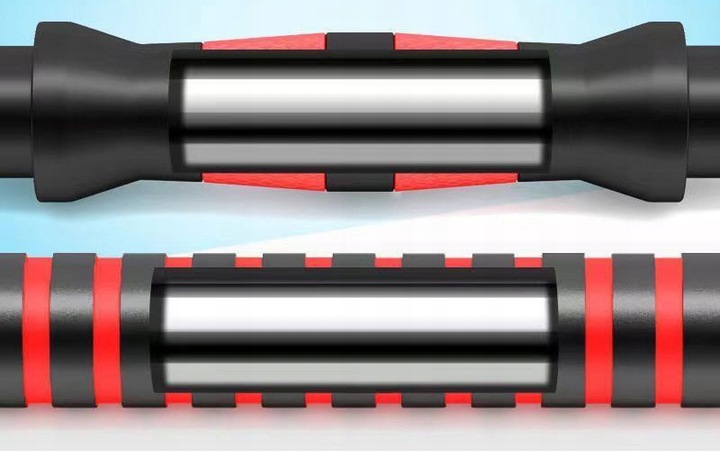 Hantle regulowane bitumiczne 20kg ZESTAW HANTLI 2x10kg obciążenie sztanga