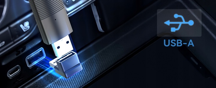 Bezprzewodowy Adapter Mini USB CarPlay do iPhone iOS