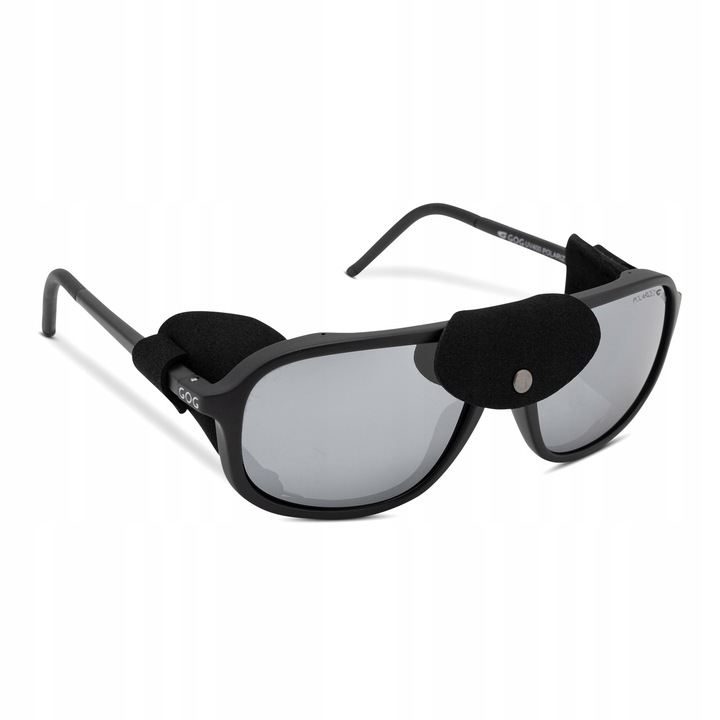 Okulary przeciwsłoneczne GOG Everest matt black/silver mirror OS