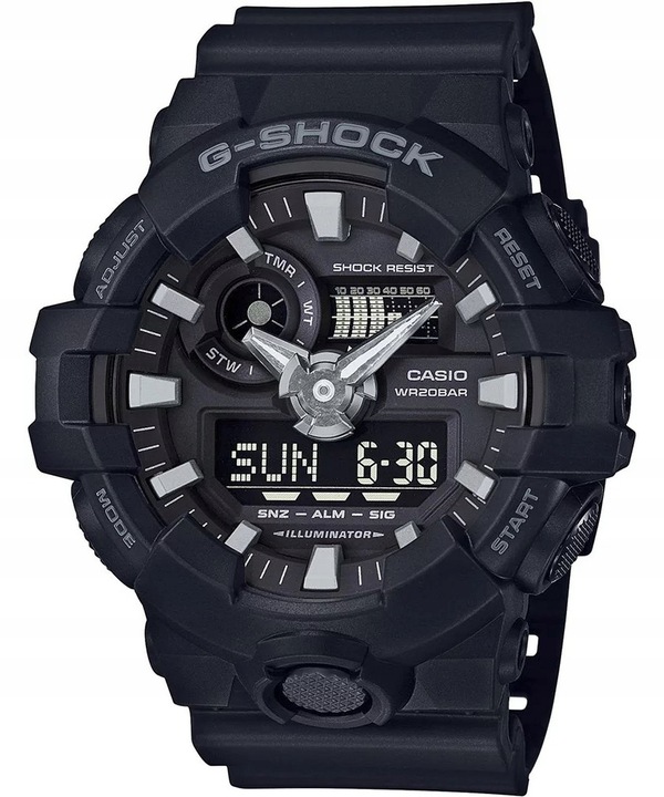 Zegarek męski Casio G-SHOCK Casio-GA-700-1BER