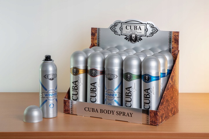 CUBA ORIGINAL DEO SPRAY MEN BLUE 200 ML