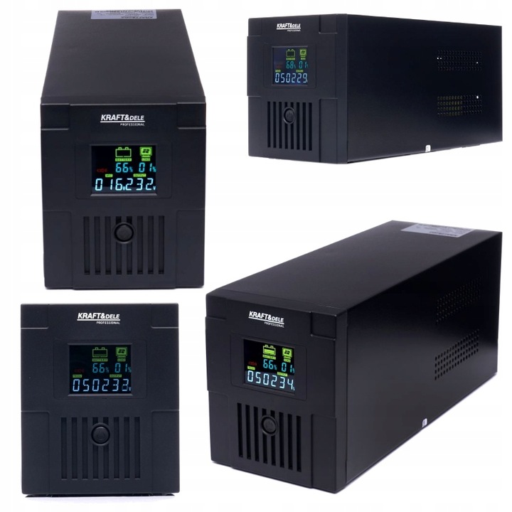 ZASILANIE UPS AWARYJNE 1200W LCD PIECA POMPY 2000VA WBUDOWANY AKUMULATOR