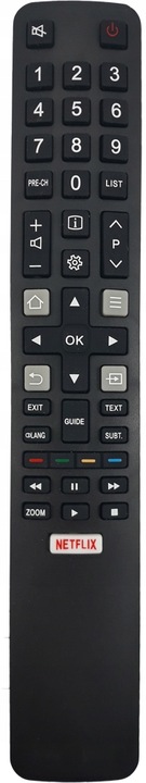 Pilot do TV THOMSON TCL LED Smart RC802N NETFLIX