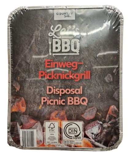 Grill węglowy Country Side 30 x 25 cm