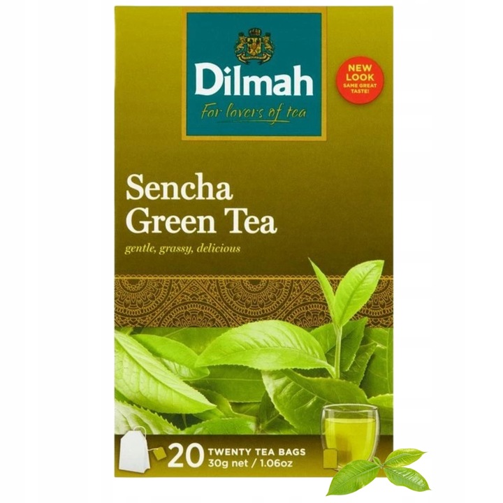 Zestaw Herbat 6 SMAKÓW Herbata Zielona Dilmah 120 Torebek