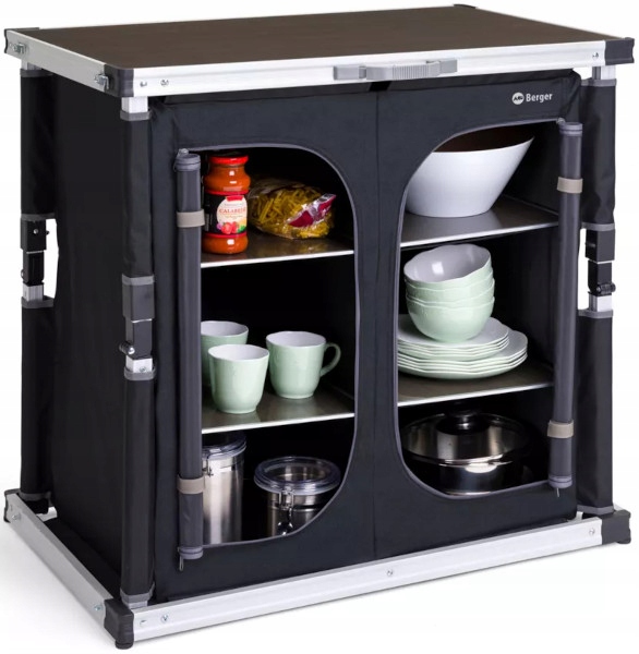 SZAFKA SKŁADANA TURYSTYCZNA WALIZKA BERGER TAMPERE M 84x80x51cm